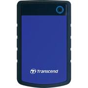 TranscendExternal2.0TBUSB3.0,2,5",Case"StoreJet25H3B"Grey/Blueanti-slipRubber,OneTouchBackup,USB3.0,Anti-Shock(Advancedinternalharddrivesuspensionsystem)