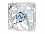 200mmCaseFan-DEEPCOOL"XFAN200"FanwithBlueLED,200x200x32mm,700rpm,<26.3dBa,86.57CFM,sleevebearing,rubberde-vibrationdesign,Big4Pinand3PinMolex