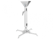 SunnePRO300MCeiling/BevelProjectorBracket,CeilingtoProjector520-600mm,Tilt/Swivel-20°~+20°,360rotatemax25kg,universalmountingpatternupto500mmwidth,White