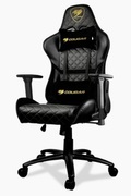 GamingChairCougarHOTRODRoyalBlack/Gold,Usermaxloadupto136kg/height155-190cm