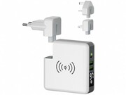 WallChargerForeverwithwirelessPowerBank6700mAh,White