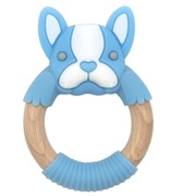 BibipalsTeethingRingKoala,BlueandWhite