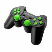 ПроводнойгеймпадGamepadESPERANZATROOPERPS3/PCBlack/GreenUSB(EGG107G)