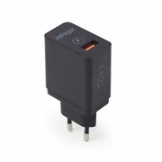"UniversalQuickUSBQC3.0charger,Energenie,Black,EG-UQC3-01-https://gembird.nl/item.aspx?id=9896"
