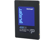 480GBSSD2.5"PatriotBurstPBU480GS25SSDR,7mm,Read560MB/s,Write540MB/s,SATAIII6.0Gbps,32MBcache