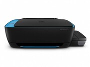 HPInkTankWireless419AiOPrint/Copy/Scan/Wi-Fi+СНПЧ,upto19ppm/16ppmblack/color,upto4800x1200dpi,Upto1000pages/month,7segmentLCD,Hi-SpeedUSB2.0,Wi-FiDirectprinting,Black/Blue(GT51XLBlack135ml,GT52C/M/Y70ml)