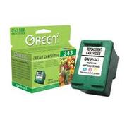Green2GN-H-343,HP-343(8766)Compatible,10ml,3Color:HPDeskjet460(c)(cb)(wbt)/5740/5940/6520/6540d/6620/6840/6940/6980/9800(d)/D4160;OfficejetH470/6210/6215/6310/7210/7310/7410/Pro7100;Photosmart2575/2610/2710/325/335/375/385/422/428