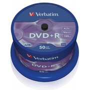 50*CakeDVD+RVerbatim,4.7GB,16x;43550
