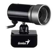 CameraGeniusFaceCam1010,Microphone,720pHDpixelCMOS,HD720Pvideoin1280x720upto30fps,5Mpixelimages,UVC,IPM,Manualfocuslens,Rotates360°,USB2.0