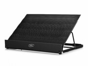 "NotebookCoolingPadDeepcoolN9Black,17'',1x180mmfan,4xUSB,Aluminiumhttp://www.deepcool.com/product/nbcooler/upto17/2013-12/27_591.shtml"