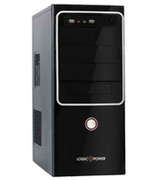 LogicPower0083ATXCase,(450W,24pin,2xSATA,8cmfan),2xUSB/Audio,Black