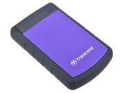 4.0TB(USB3.0)2.5"Transcend"StoreJet25H3P",RubberGrey/Violet,Anti-Shock,OneTouchBackup