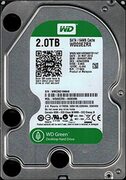 3.5"HDD2.0TBWesternDigitalWD20EZRXCaviar®Green™,IntelliPower,64Mb,SATAIII,FR