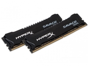 16GB(Kitof2*8GB)DDR4-2666KingstonHyperX®SavageDDR4(DualChannelKit),PC21300,CL13,1.35V,AsymmetricBLACKlow-profileheatspreader,IntelXMPReady(ExtremeMemoryProfiles)
