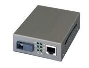 GigabitEthernetMediaConverterWDM(1x10/100/1000Base-TX,1x1000Base-FX),10km,1310/1550nm,AC220V,withLFP