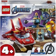 КонструкторLEGOMarvelSuperHeroes76170AvengersMovie4ЖелезныйЧеловекпротивТаноса