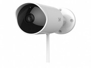 XIAOMIYIOutdoorCameraEU,White,IPCamera,WiFi,Videoresolution:1080p,110°wide-anglelens,IP65,InfraredNightVisionSensor,DeterrentAlarm,Intelligentmotion/Areawarning,MicroSDupto32GB,3-metercable,Andoid/iOS/PC