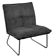 KреслоDPBronx665Черный,Вельвет