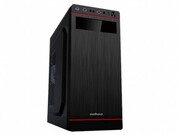 Sohoo5907BRATXCase,(500W,24pin,2xSATA,2xMolex,12cmfan),2xUSB2.0/HDAudio,Black-Red