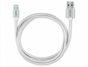 ACMECB2031SLightningtoUSBcable,1m,Silver(cabluLightningpentruproduseleApple/кабельLightningдляпродукцииApple)