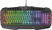 TrustGamingGXT881ODYSSSemi-mechanicalgamingkeyboardwithmulticolourLEDillumination,FullRGB,US,1.8m,USB,Black