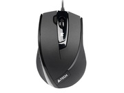 МышьA4TechV-trackPadless,Usb,N-600X-1Black