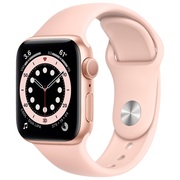 AppleWatchSeries640mmGoldAluminumCasewithPinkSandSport