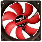 92mmCaseFan-XILENCEXPF92.RFan,92x92x25mm,1500rpm,<19dBa,36CFM,hydrobearing,Big4Pinand3PinMolex,Black/Red