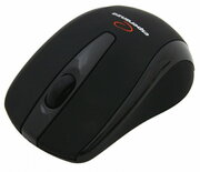 EsperanzaEM116,WirelessOpticalMouse,2.4GHz,NanoReciver,RubberCoated,USB,Black