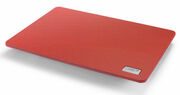NotebookCoolingPadDeepcoolN1RED,15.6",1x180mmfanFanDimension:180X180X15mmOverallDimension:350X260X26mmMaterial:MetalMeshPanel+PlasticbaseWeight:700gRatedVoltage:5VDCOperatingVoltage:4.5~5VDCStartingVoltage:4V