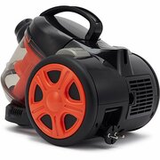 "VacuumcleanerPolarisPVC1516,1500Wpowerconsumption,320Wsuctionpower,1.5Ldustcontainercapacity,Normal/Carpetbrush,crevicenozzle,telescopictube,blackred"