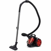"VacuumcleanerPolarisPVC1516,1500Wpowerconsumption,320Wsuctionpower,1.5Ldustcontainercapacity,Normal/Carpetbrush,crevicenozzle,telescopictube,blackred"