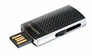 .8GBUSBFlashDriveTranscend"JetFlash560",Black,Capless,Retail,USB2.0
