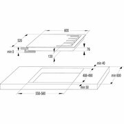 ВарочнаяпанельGORENJEGT641W(BG6BA-G0B)