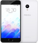 5.0"Meizum3mini32GBWhite3GBRAM,MediatekMT6750Octa-core1.5GHz,Mali-T860MP2,DualSIM,5.0"720x1280IPS296ppi,microSD,13MP/5MP,LEDflash,2870mAh,WiFi,BT4.0,LTE,Android5.1(Flyme5.1)(telefon/телефон)