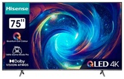 75"LEDSMARTTVHisense75E7KQPRO,QLED,3840x2160,VIDAAOS,Black