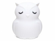 CuteSeriesOwlSiliconeNightLight,White