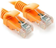 PatchCord0.5m,Orange,PP12-0.5M/O,Cat.5E,moldedstrainrelief50u"plugs