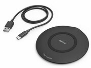 HamaQI-FC15WirelessCharger,15W,WirelessSmartphoneChargingPad,black