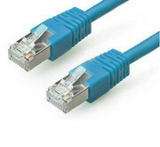 FTPPatchCord2m,Blue,PP22-2M/B,Cat.5E,moldedstrainrelief50u"plugs