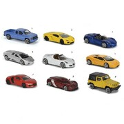 MajoretteautoSTREETCARS7,5cm.9-asort.