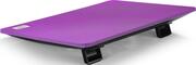 NotebookCoolingPadDeepcoolN1PURPLE,15.6",1x180mmfanFanDimension:180X180X15mmOverallDimension:350X260X26mmMaterial:MetalMeshPanel+PlasticbaseWeight:700gRatedVoltage:5VDCOperatingVoltage:4.5~5VDCStartingVoltage: