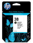 HP№38MatteBlackPigmentInkCartridgewithViveraInk27ml