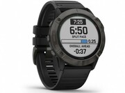 СмартчасыGarminfenix6XProSolarTitanium,MultisportGPSWatchforSport,1.4",Waterrating10ATM,32GB,GPS,Compass,Bluetooth,Smart,ANT+,Wifi,SmartnotificationsandActivityTrackingFeatures,Batteryupto80days,82g