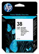 HP№38PhotoBlackPigmentInkCartridgewithViveraInk27ml