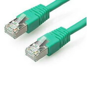 FTPPatchCord0.5m,Green,PP22-0.5M/G,Cat.5E,moldedstrainrelief50u"plugs