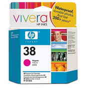 HP№38MagentaPigmentInkCartridgeViveraInk27ml