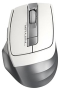 WirelessMouseA4TechFG35,Optical,1000-2000dpi,6buttons,Ergonomic,1xAA,White/Silver,USB