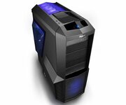 ZALMAN"Z11PLUS"ATXCase,withSide-Window,withoutPSU,Tool-less,5fanspre-installed(2x120mmBlueLEDfan,1x120mmfan,2x80mmfan),3-in-1BracketProvided,BottommountedPSU,2xUSB3.0,2xUSB2.0/Audio,Black