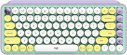 WirelessKeyboardLogitechPOPKeys,Mechanical,Compactdesign,EmojiKeys,2xAAA,BT/2.4,Mint
